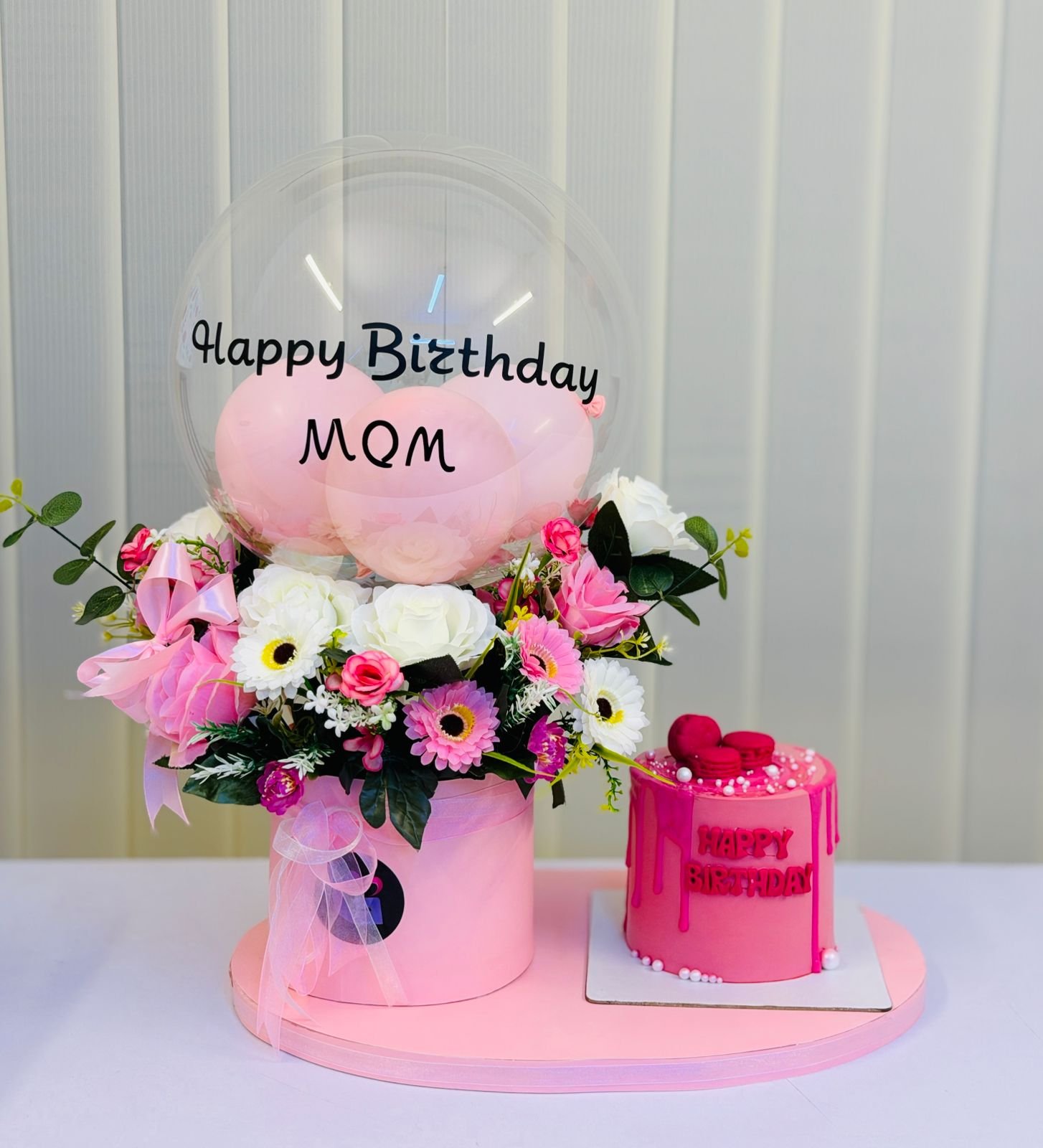 Birthday Flower & Cake Gift Set