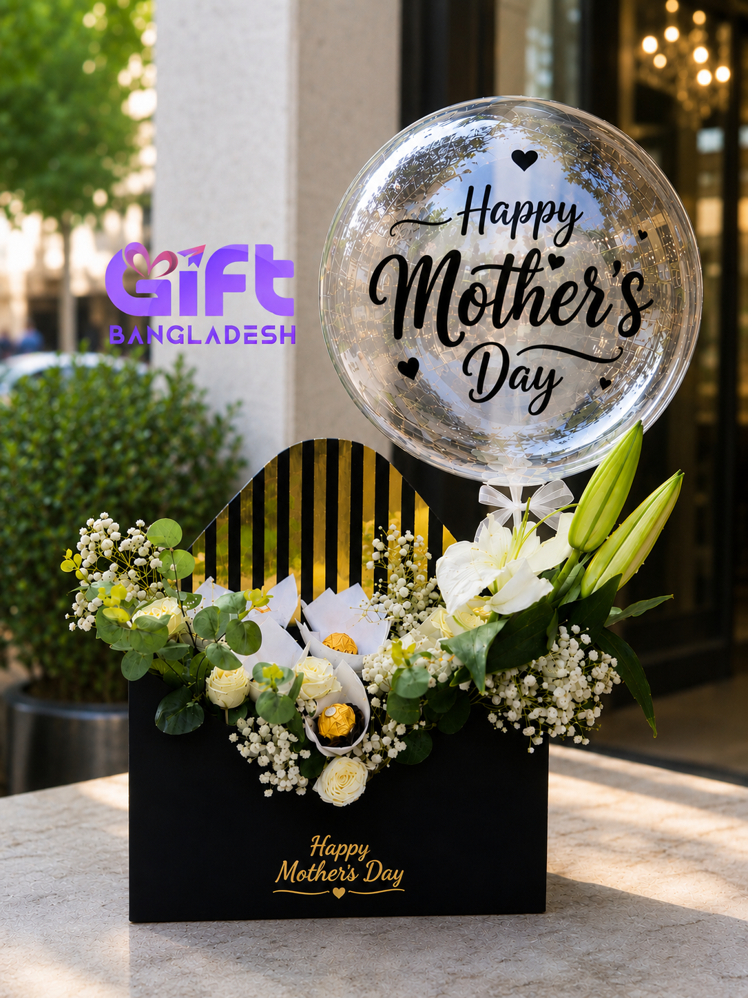 Happy Mother’s Day Premium Floral Gift Box