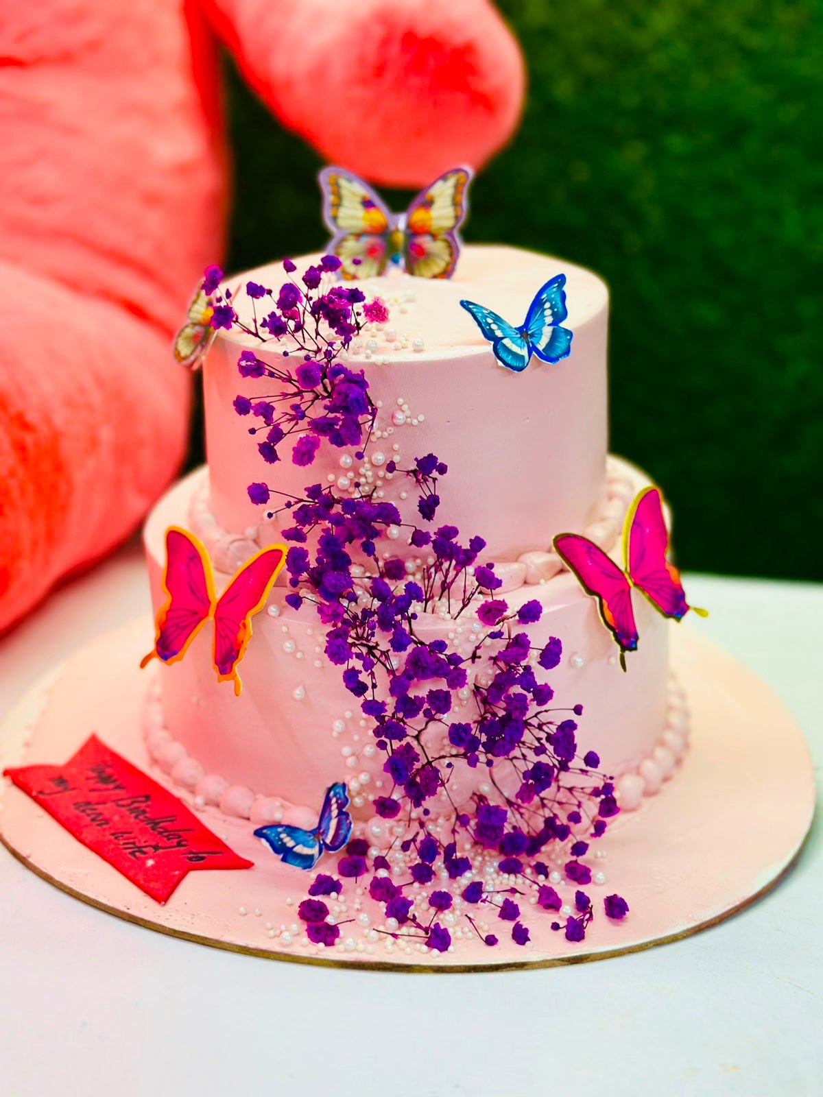 Butterfly Bloom Cake