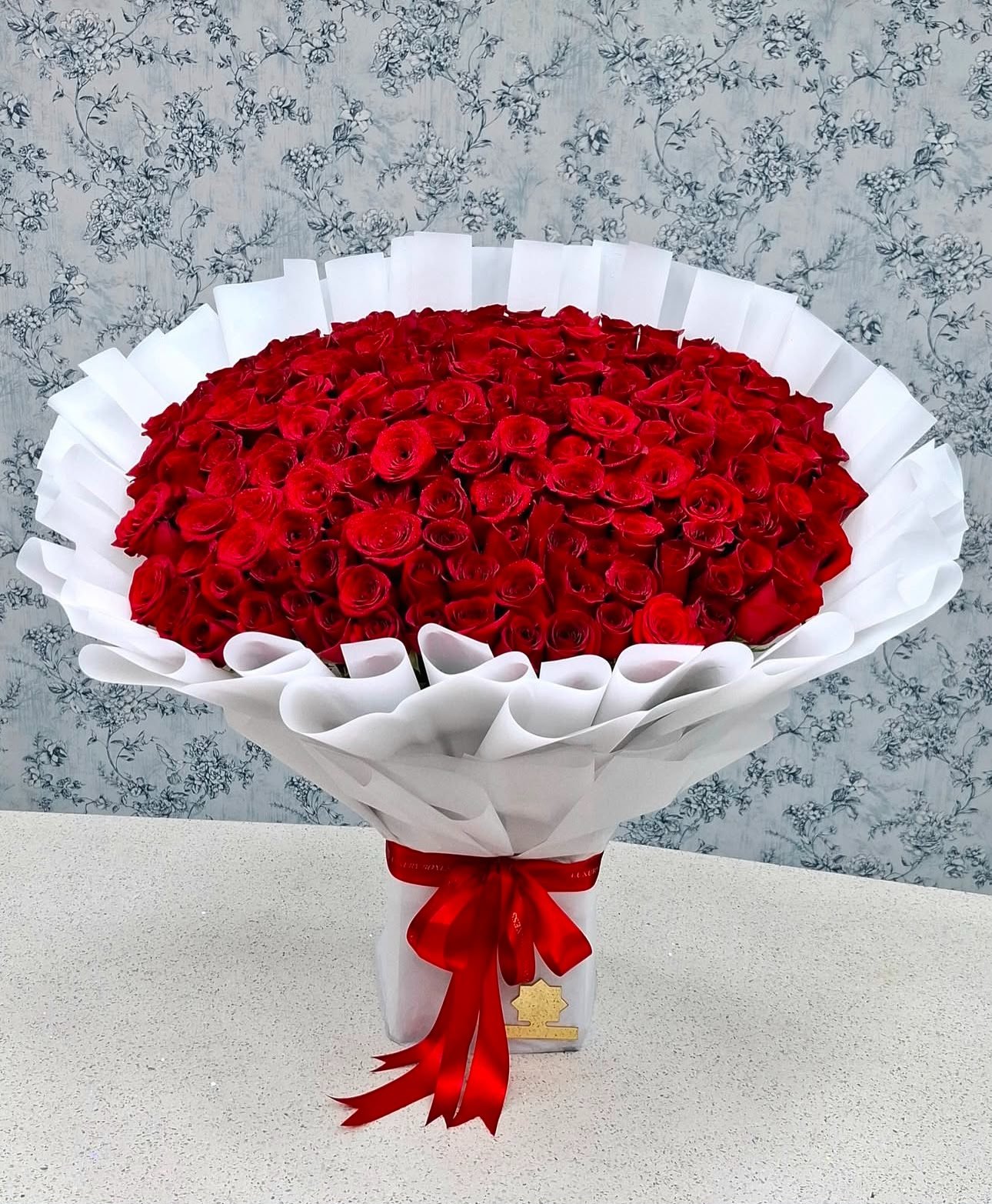 Premium Red Rose Bouquet2 (100 Red Roses)