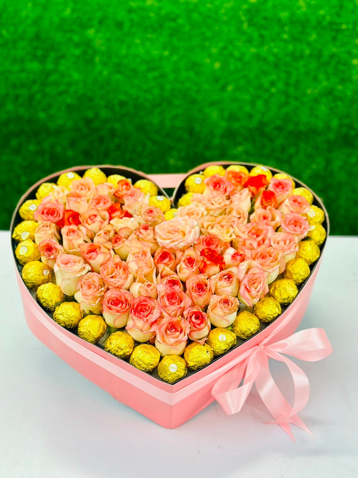 Ferrero & Rose Heart Box