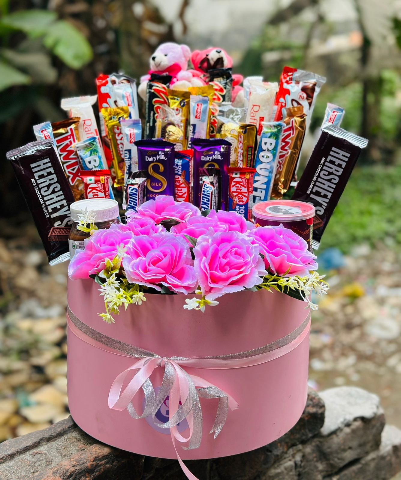 Premium Chocolate & Teddy Gift Box