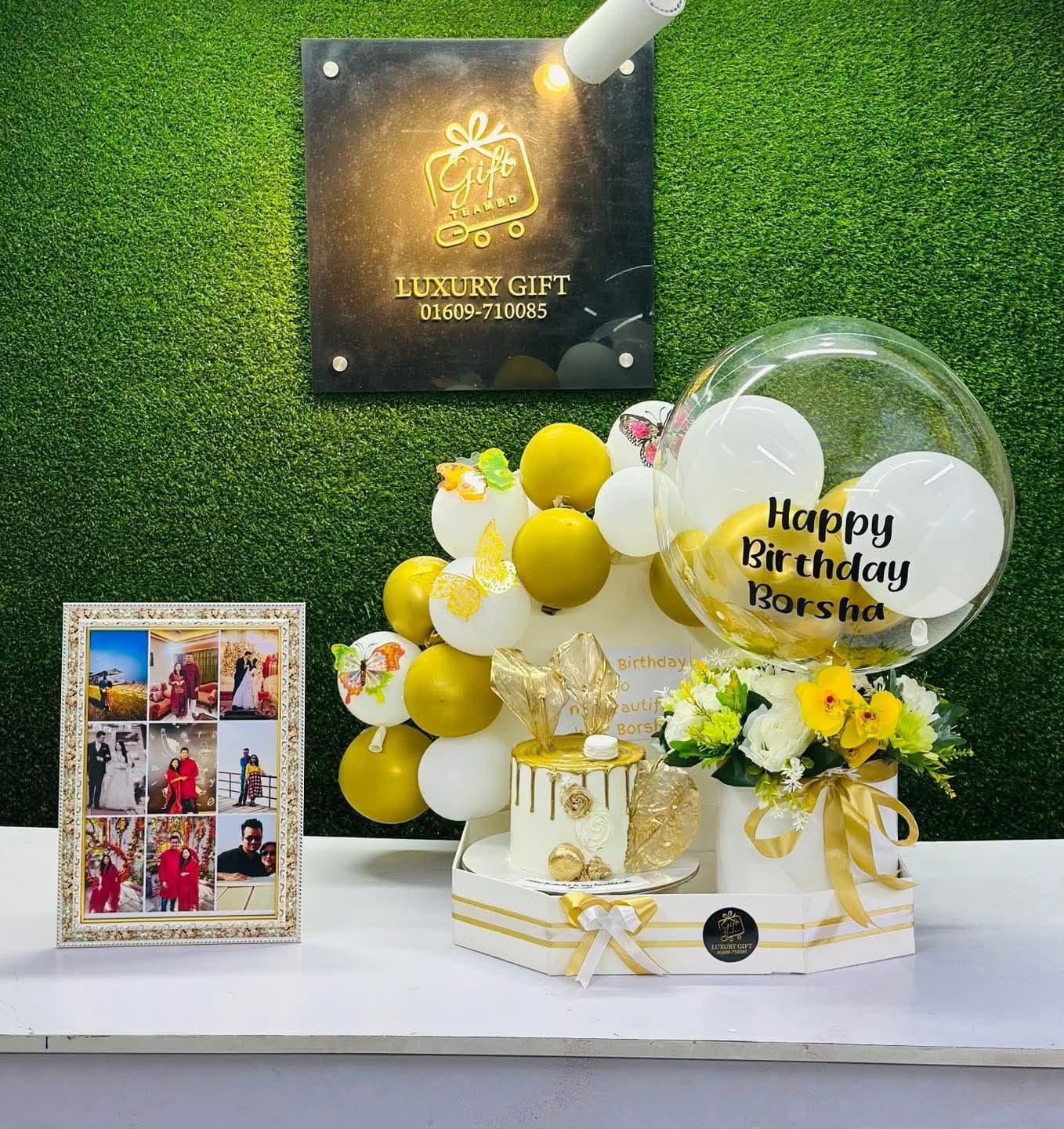 Golden Birthday Celebration Combo